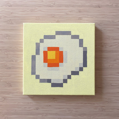 pixelated egg