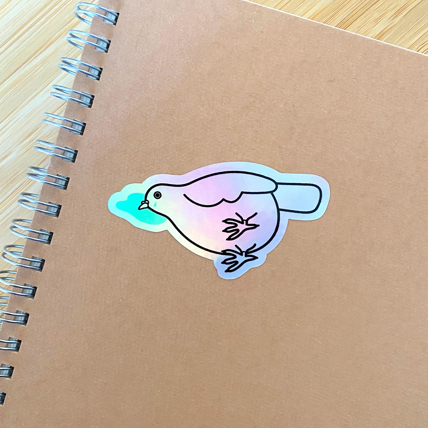 pigeon holo sticker pack